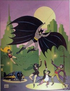   Golden Years Litho Printers Proof 10 50 Signed by Bob Kane