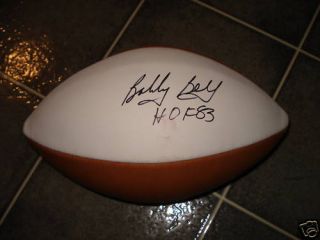 Bobby Bell IP Signed Autographed KC Chiefs Football NFL