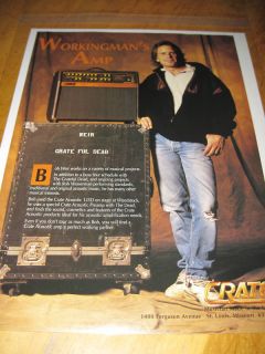  Bob Weir Crate Amplifiers Ad