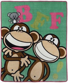 Large Bobby Jack Monkey Wall Sticker Border Character Cut Out 