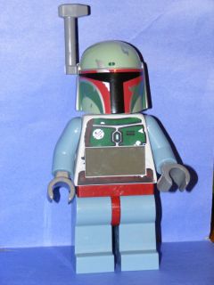 Lego Star Wars Boba Fett Mini Figure Alarm Clock