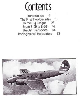 OUT OF PRINT AVIATION HISTORY BOOK BOEING BY M.J. HARDY, PUBLISHED 