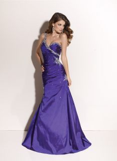 Mori Lee Paparazzi 91011 Purple Formal Ball Gown Prom Pageant Dress 