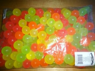 Lot of 288 Neon Colored Bouncing Balls 1 inch Toy Party Favor Novelty 