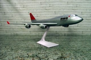 Northwest Airline Boeing 747 400 10 Wing Span Display Aircraft 1 250 
