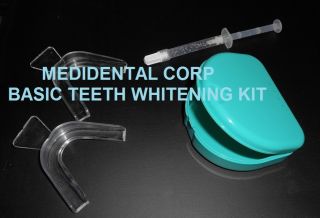   Carbamide Bleaching Professional Dental Kit Retainer Case Trays