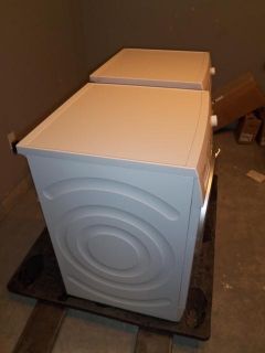 24 Set Bosch Washer Dryer White WAS20160UC WTE86300US Scuffs on The 