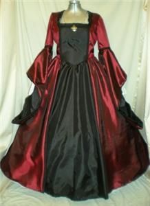 Renaissance Tudor Medieval SCA Anne Boleyn madrigal Dress Gown
