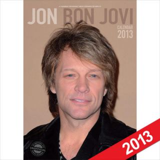 Jon Bon Jovi Calendar 2013