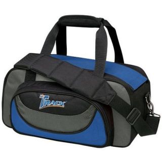   Premium Player Blue Grey 2 Bowling Ball Bag Tote and Pocket
