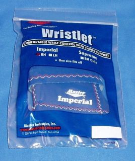 Master Imperial Right Hand Bowling Ball Wrist Support color Blue