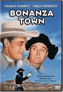 Bonanza Town The Durango Kid Charles Starrett DVD New