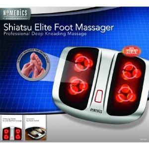 New Homedics Shiatsu Elite Foot Massager Model FMS 200HA