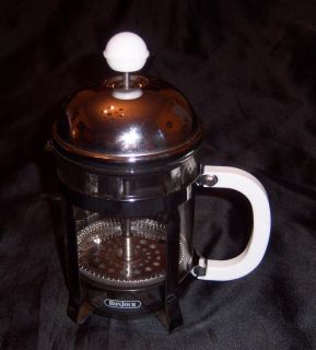 BonJour 8 Cup Monet French Coffee / Tea Press, Brushed Stainless Steel 