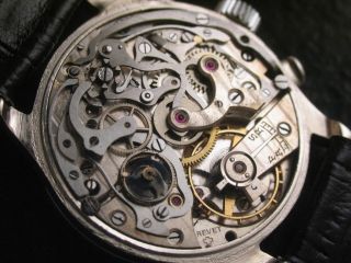 Vintage Bovet Mono Rattrapante Chronograph Very RARE and Hard to Find 
