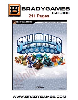 Skylanders Spyros Adventure Guide PDF Bradygames