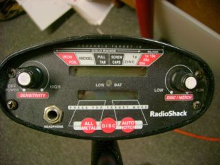 Radio Shack Discovery 2000 Metal Detector Treasure Finder