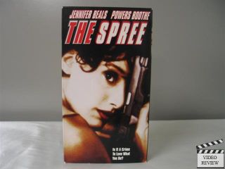 The Spree VHS Jennifer Beals Powers Boothe 651021100202