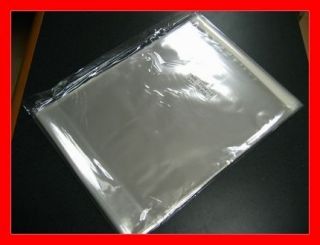 50 13x18 Clear Resealable Poly Cello Bopp Bags 13 x 18