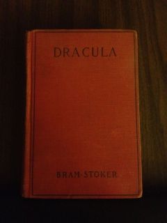 Dracula Bram Stoker 1st Edition First Printing Grosset Dunlap
