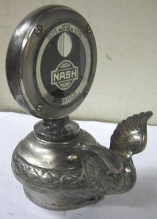 Nash Boyce Motometer w Winged Radiator Cap Mascot 1920s