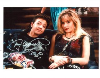 David Faustino Auto 8x10 Married with Children Sister
