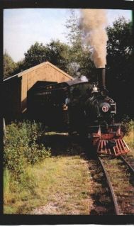 Boothbay Railway Maine Narrow Gauge Railroad Postcard