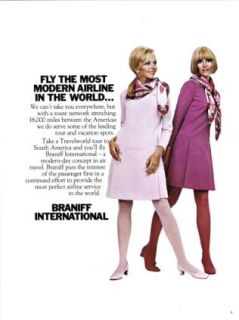 Braniff International South America Tours Booklet 1970