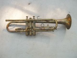 Vintage F E Olds Special Trumpet Brass Parts Repair