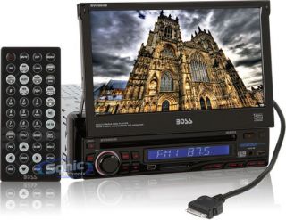 Boss BV9964B in Dash DVD CD  USB 7 Touchscreen Monitor Receiver w 