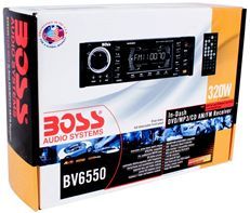 Boss BV6550 in Dash DVD  CD USB SD Am FM Receiver