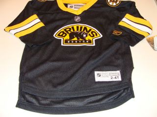 2011 12 Boston Bruins NHL 3rd Alternate Jersey Child Kids 2 4T Reebok 