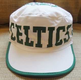 Boston Celtics Basketball NBA Painters Hat Cap *Vintage NEW Old Stock 