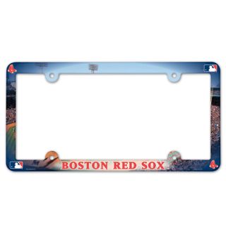 BOSTON RED SOX ~ NCAA License Plate Frame Cover Holder Plastic ~ New