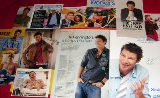 30 Piece Ty Pennington clippings Extreme Makeover Home Edition 