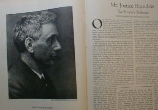 Wickersham Commission Crime Report Prohibition 1931 Louis Brandeis