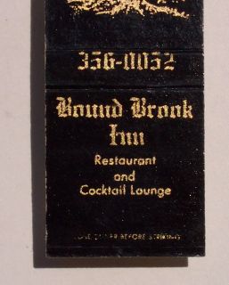1960s Matchbook Bound Brook Inn Bound Brook NJ Somerset