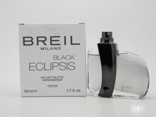 Breil Milano Black Eclipsis Mens 1 7 oz EDT Tester