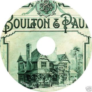 1894 Boulton Paul Victorian Buildings Catalog on CD
