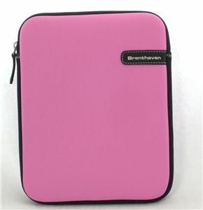 Brenthaven Ecco Prene Sleeve for iPad Pink Recycled PVC Free 10x8 