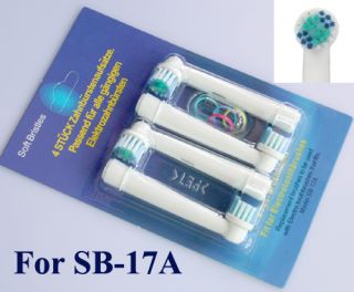 Braun Oral B Compatible Replacement Electric Toothbrush Heads SB17 A 