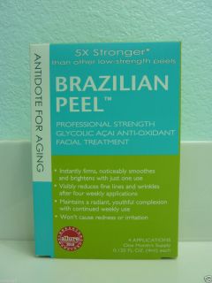 AHA Brazilian Peel Professional Strength Glycolic Acai Facial 