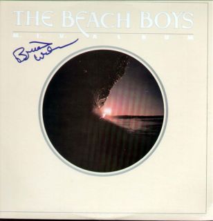 BRIAN WILSON BEACH BOYS AUTOGRAPHED ALBUM TITLED M I U ALBUM