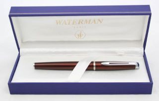Waterman Hemisphere Fountain Pen Metallic Cognac Broad