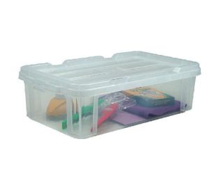   Hobby Craft Storage Boxes Plastic Clear Storage Bins St 48 10pk