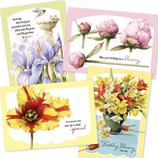    Blessing 2 By Marjoein Bastin Birthday Boxed Cards 3 Each 4 Designs