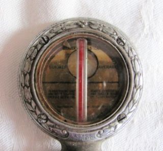 vintage boyce motometer auto radiator thermometer