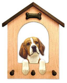   Leash Holder in Home Wall Decor Wood Products Dog Breed Gifts