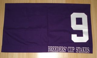 saddle cloth from the grade 1 breeders cup race it