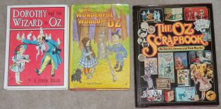 books WIZARD OF OZ Dorothy The Wizard Wonderful World of Oz L Frank 